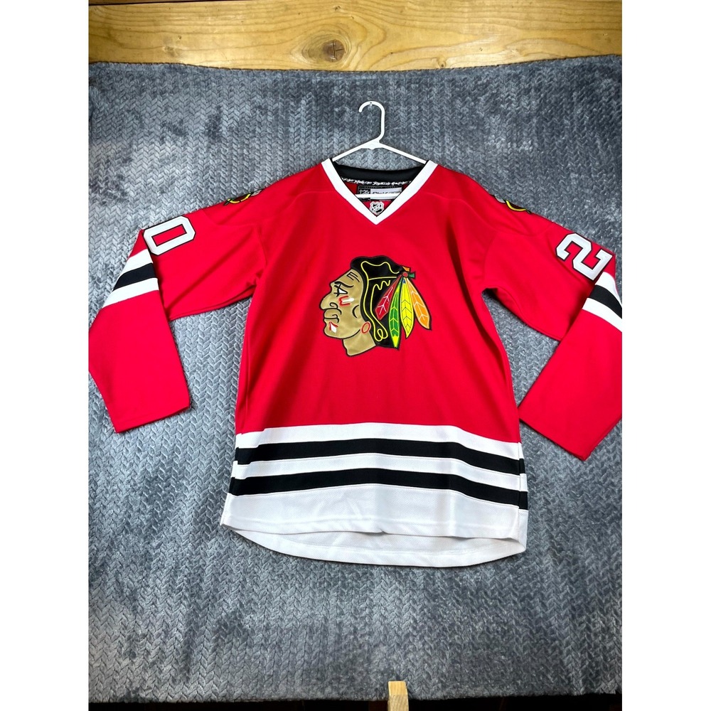 Chicago Blackhawks Jersey Mens 48 Red Brandon Saad #20 Reebok NHL Hockey Sports